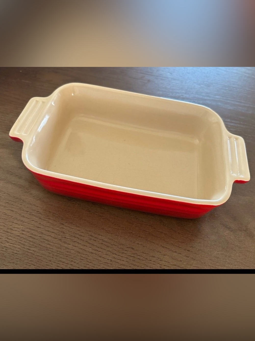 LE CREUSET Mini Casserole Side Dish 5 x 7 x 2 Rectangle Single Serve